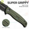 มีดพับ CIVIVI Incindie EDC ใบมีด 14C28N / Damascus 3.48 นิ้ว ด้าม G10 ระบบ Flipper & Button Lock รุ่น C23053
