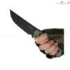 มีดใบตาย (Fixed Blade) Ruike Knife F186-MG ใบมีด D2 4.17 นิ้ว ด้าม Micarta (Green) พร้อมซอง ABS แท้ 100%