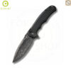 มีดพับ CIVIVI Button Lock Praxis ใบมีด Damascus 3.75นิ้ว ด้าม Aluminum ระบบ Button Lock C18026E-DS1