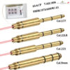เลเซอร์ตั้งศูนย์ลำกล้อง Bore Sighter สีแดง 9mm / .22LR / .223 / .177 / .38 SPL / .308 พร้อมแบตเตอรี่