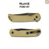 (New Products) มีดพับ RUIKE P192 ใบมีด 14C28N ขนาด 3.58 นิ้ว ด้าม Aluminum ระบบ Button Lock EDC