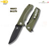 BESTECH KNIVES มีดพับรุ่น MAKO (BG27 Series) ด้าม G10 ใบมีด K110(D2) ทรง Drop Point ขนาด 3.74 นิ้ว (BG27B, BG27C, BG27D)