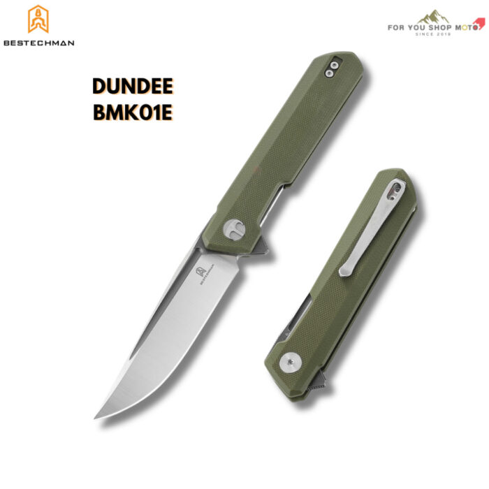 มีดพับ BESTECHMAN DUNDEE BMK01 ใบมีด D2 ขนาด 3.35" ออกแบบโดย Ostap Hel มีด EDC พกพาง่าย