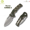 มีดพับ CIVIVI Vexron ใบมีด 14C28N / Damascus 2.98นิ้ว ด้าม G10 ระบบ Flipper & Thumb Hole & Button Lock Knife EDC C24066