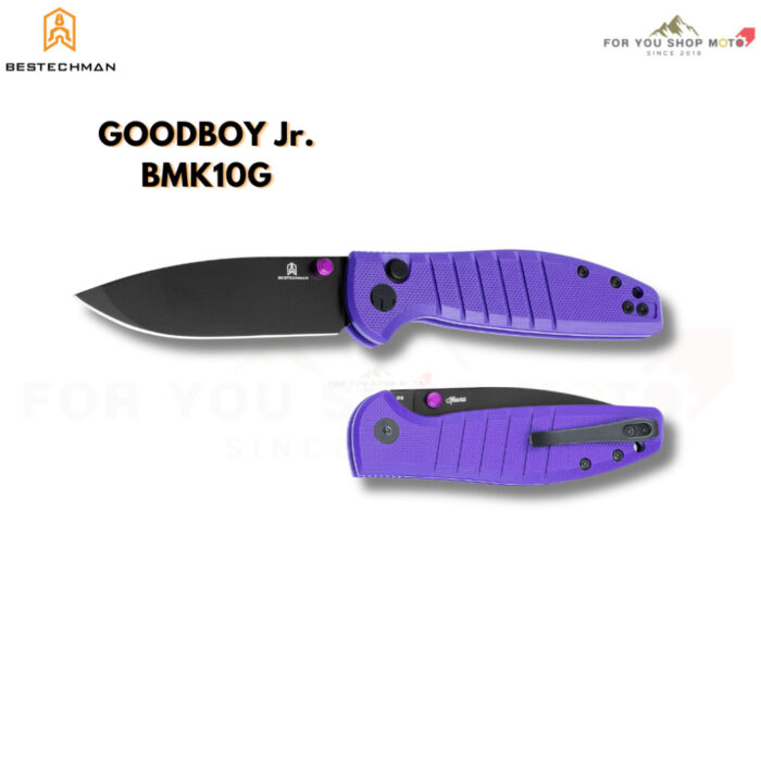 (มีส่งด่วน)BESTECHMAN GOODBOY Jr. Keanu (BMK10 Series) - มีดพับ EDC ขนาดใบมีด 2.83" ระบบ Button Lock คุณภาพสูง