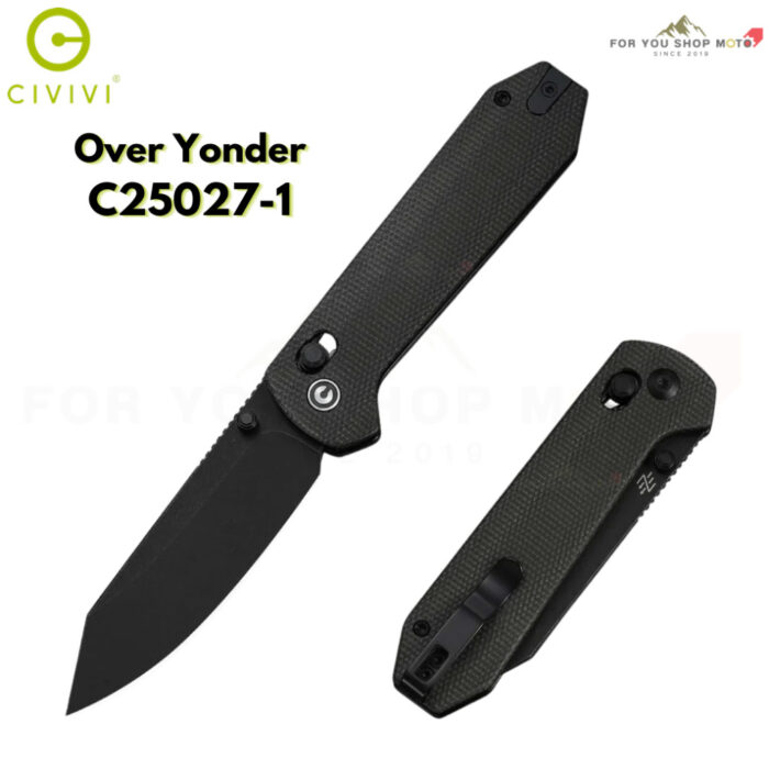 th-11134207-81ztg-mqzz88u25ngi45-2.jpg มีดพับ CIVIVI Over Yonder ใบมีด Sandvik 14C28N 3.35 นิ้ว ด้าม Micarta / G10 ระบบ Crossbar Lock มีด EDC Outdoor knife