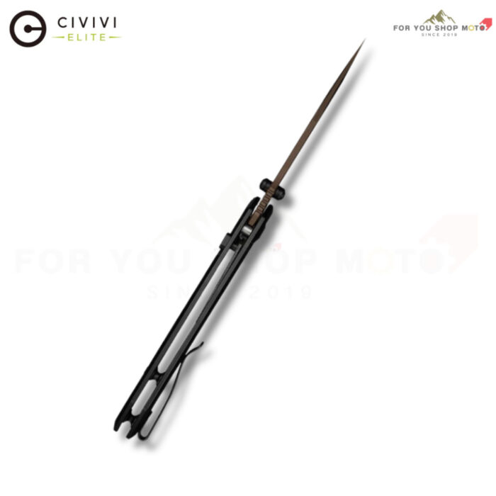 New! มีดพับ CIVIVI ELITE Brova ใบมีด CPM S35VN 3.41 นิ้ว ด้ามอะลูมิเนียม Aluminum ระบบ Top Liner Lock Thumb Stud มีด EDC