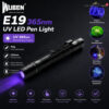 ไฟฉาย UV 365nm Wuben E19 Pen Light ไฟฉายตรวจแบงก์ปลอม ตรวจคราบปัสสาวะสัตว์เลี้ยง ตรวจอัญมณี ทรงปากกา พกพาสะดวก