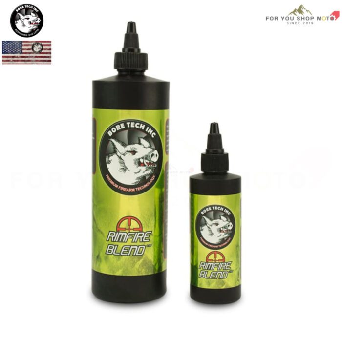 Bore Tech Rimfire Blend 4oz น้ำยาทำความสะอาดลำกล้อง Rimfire ขจัดตะกั่ว คราบเขม่า และคราบแว็กซ์ สูตรไร้แอมโมเนีย