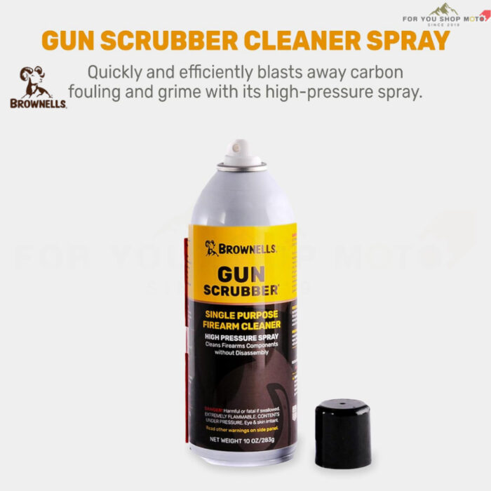 Brownells Gun Scrubber Aerosol 10 oz (283g) สเปรย์ล้างทำความสะอาดปืน แรงดันสูง ล้างคราบเขม่า น้ำมันจาระบี แท้ 100%