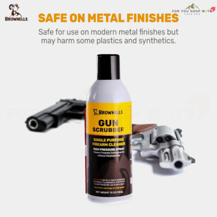 Brownells Gun Scrubber Aerosol 10 oz (283g) สเปรย์ล้างทำความสะอาดปืน แรงดันสูง ล้างคราบเขม่า น้ำมันจาระบี แท้ 100%