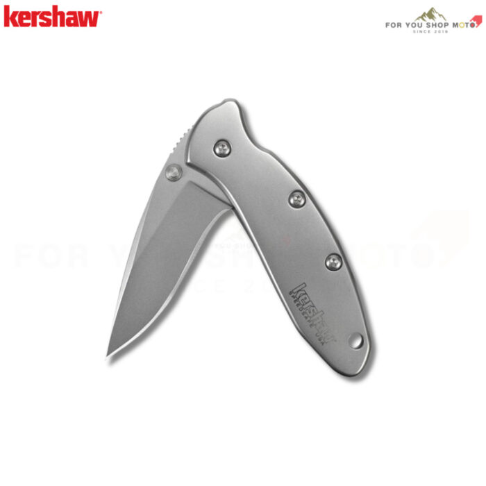 Kershaw 1600 Ken Onion Chive SpeedSafe Assisted มีดพับ EDC ขนาดพกพา ใบมีด 420HC 1.9 นิ้ว ด้ามสแตนเลส ของแท้ Made in USA