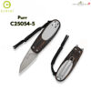 มีดพับ CIVIVI Purr EDC ใบมีด Nitro-V 1.83 นิ้ว ด้าม G10 Satin / Stonewashed Flipper & Slip Joint Knife