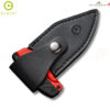 มีดพก CIVIVI Typhoeus Adjustable Fixed Blade ใบมีด 14C28N / Damascus 2.27 นิ้ว Dagger ด้าม G10 / Aluminum พร้อมซองหนังดำ