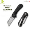 th-11134207-81ztg-mslm0j5b2f4159-2.jpg มีดพับ CIVIVI Elementum Utility ใบมีด 6Cr13 2.26 นิ้ว S/S Blade Holder ด้าม Aluminum ระบบ Button Lock Thumb Stud