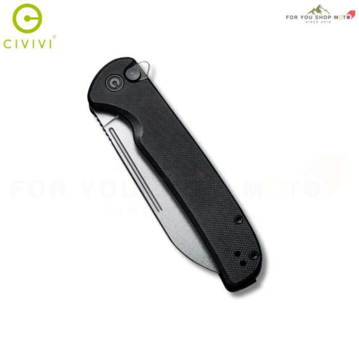 มีดพับ CIVIVI Chevalier ใบมีด 14C28N 3.46 นิ้ว ด้าม G10 / Wood ระบบ Button Lock แท้ 100% (C20022-1 / C20022-3)