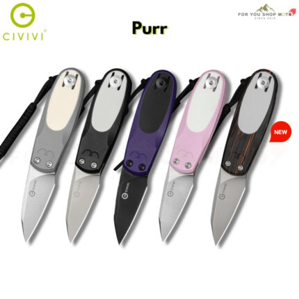 th-11134207-81ztg-msphedia6vpi34-2.jpg มีดพับ CIVIVI Purr EDC ใบมีด Nitro-V 1.83 นิ้ว ด้าม G10 Satin / Stonewashed Flipper & Slip Joint Knife
