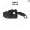 มีดพก Ruike F181-B1 ใบมีด 14C28N 4.53นิ้ว Blackened and polished ด้าม G10 พร้อมปลอก ABS Fixed Blade