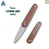 มีดพับ SRM Twin 251MB ใบมีด N690 2.99นิ้ว ด้าม G10 / Micarta ระบบ Crossbar Lock ลูกปืนเซรามิก EDC