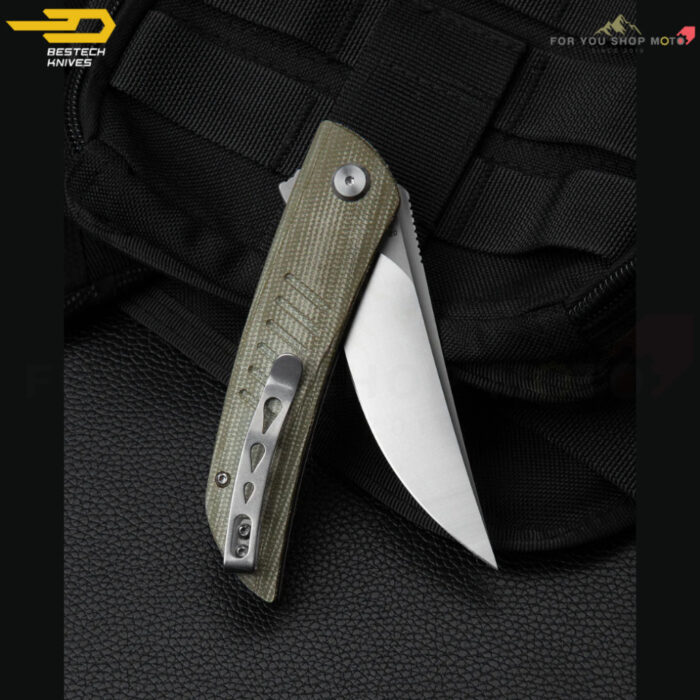 [BESTECH KNIVES] มีดพับรุ่น SWIFT (BG30) ด้าม Micarta ใบมีดเหล็ก D2 ทรงสวยเฉียบ ขนาด 3.54 นิ้ว มีดพก EDCBG30A-1 BG30C-2