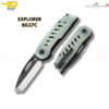[BESTECH KNIVES] มีดพับรุ่น EXPLORER (BG37 Series) ด้าม G10 ใบมีดเหล็ก D2 ทรง Tanto ขนาด 2.87 นิ้ว EDC พกพาสะดวก
