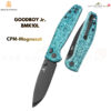 มีดพับ Bestechman Goodboy Jr.  BMK10L  ใบมีด CPM MagnaCut ด้าม Green Crystallized ด้ามTitanium (ของแท้)