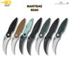 (มีส่งด่วน)BESTECH MANTIDAE (BG60 Series) - มีดพับ EDC ใบมีด 2.94" เหล็ก 14C28N ด้าม G10/Micarta ระบบ Liner Lock ลื่นไหล