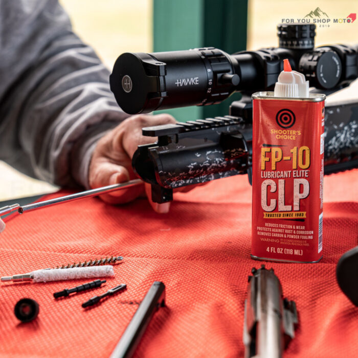Shooter's Choice FP-10 Lubricant Elite CLP (4 oz) น้ำมันล้างและหล่อลื่นปืน 3-in-1 ขจัดคราบเขม่าคาร์บอน/ตะกั่ว นำเข้าจาก