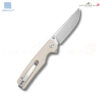 มีดพับ SENCUT Stria ใบมีด D2 3.12 นิ้ว ด้าม G10 / Canvas Micarta ระบบ Liner Lock Flipper + Thumb Stud รุ่น S25112 มีดEDC