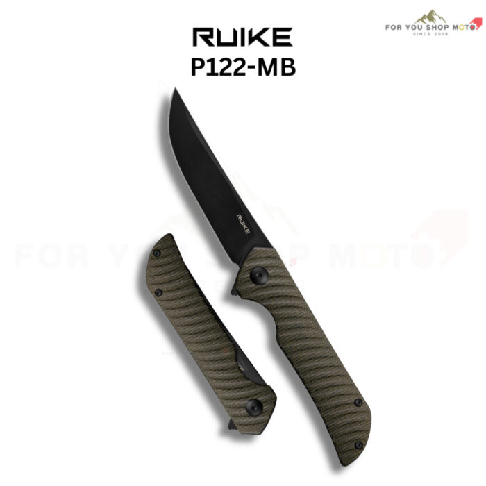 th-11134207-81zth-mr4j2uemktfp13-2.jpg มีดพับ RUIKE P122 ใบมีด Sandvik 14C28N 3.62 นิ้ว ด้าม Micarta ระบบ Flipper Liner Lock EDC (P122-MB / P122-ME / P122-MG)