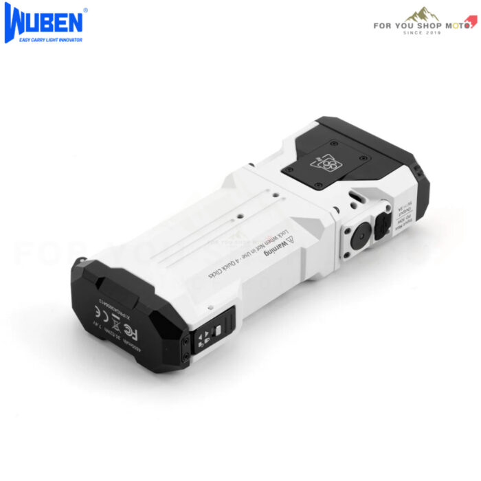 th-11134207-81zth-mr8cl62md1qce5-2.jpg ไฟฉาย Wuben X1Pro 12300 Lumens ไฟฉาย EDC สว่างพุ่งไกล 410m พัดลมระบายความร้อน แบต 9600mAh ชาร์จไว Powerbank กันน้ำ IP65