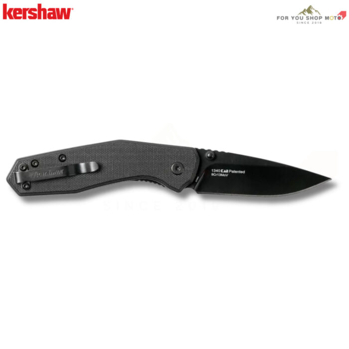 มีดพับ Kershaw Rim 1340 ใบมีด 8Cr13MoV 3นิ้ว ด้าม GFN ระบบ SpeedSafe Liner Lock สีดำ ของแท้ 100%