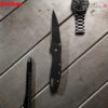 มีดพับ Kershaw 1660CKT Ken Onion Leek Black DLC (ใบมีด Sandvik 14C28N DLC ขนาด 3 นิ้ว / ด้ามสแตนเลส / Made in USA)
