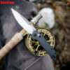 Kershaw 2038 Iridium DuraLock KVT มีดพับ EDC ใบมีด D2 3.4 นิ้ว ด้ามอลูมิเนียม ของแท้