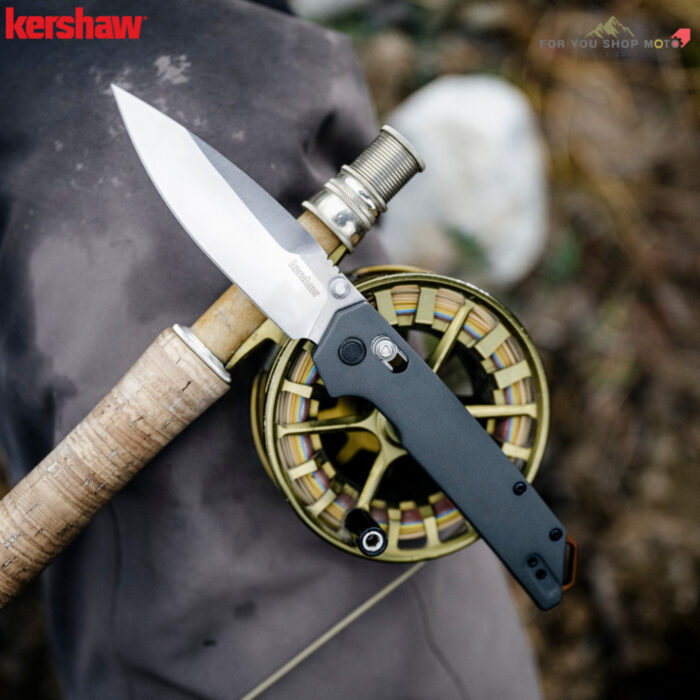 Kershaw 2038 Iridium DuraLock KVT มีดพับ EDC ใบมีด D2 3.4 นิ้ว ด้ามอลูมิเนียม ของแท้