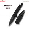 Kershaw 2041 Monitor DuraLock KVT Flipper มีดพับ EDC ใบมีด D2 Black Oxide 3 นิ้ว ด้าม GFN สีดำ ของแท้