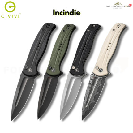 th-11134207-81zth-msliy2zhy4g978-2.jpg มีดพับ CIVIVI Incindie EDC ใบมีด 14C28N / Damascus 3.48 นิ้ว ด้าม G10 ระบบ Flipper & Button Lock รุ่น C23053