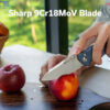 มีดพับ SENCUT Cybrix ใบมีด 9Cr18MoV 3.46 นิ้ว ด้าม Aluminum ระบบ Button Lock Thumb Stud Flipper รุ่น S23098A