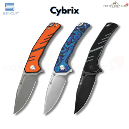 [New] มีดพับ SENCUT Quirk EDC ใบมีด D2 3.41 นิ้ว ด้าม G10 ระบบ Liner Lock Flipper & Thumb Stud รุ่น S25099