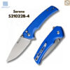 มีดพับ SENCUT Serene ใบมีด D2 3.48 นิ้ว ด้ามอลูมิเนียม Flipper & Button Lock & Thumb Stud EDC รุ่น S21022B