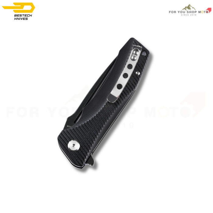 BESTECH KNIVES มีดพับรุ่น MAKO (BG27 Series) ด้าม G10 ใบมีด K110(D2) ทรง Drop Point ขนาด 3.74 นิ้ว (BG27B, BG27C, BG27D)