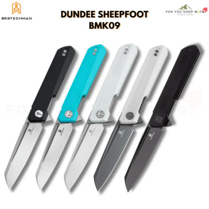 [พร้อมส่ง] มีดพับ BESTECHMAN Dundee Sheepfoot BMK09 มีด EDC เหล็ก D2 ดีไซน์ Ostap Hel ของแท้ 100%
