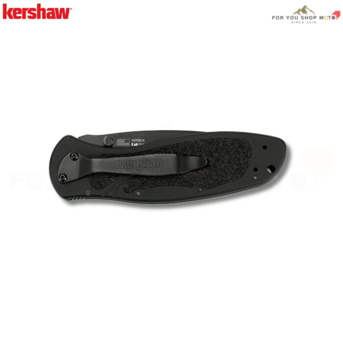 th-11134207-81zti-ms3vgoyfy5mp6e-2.jpg มีดพับ Kershaw Blur Black (รุ่น 1670BLK) ด้ามดำ ใบดำ DLC เหล็ก 14C28N แท้ Made in USA