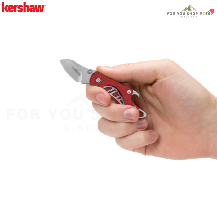มีดพับ Kershaw Cinder 1025ROL EDC ขนาดเล็ก 2 เล่ม ใบมีด 3Cr13 1.4นิ้ว Stonewashed ด้าม GFN ระบบ Liner Lock [ของแท้]