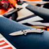Kershaw 1555Ti Cryo SpeedSafe Assisted มีดพับ EDC ออกแบบโดย Rick Hinderer ใบมีด 2.75 นิ้ว เคลือบไทเทเนียม ด้ามสแตนเลส ขอ