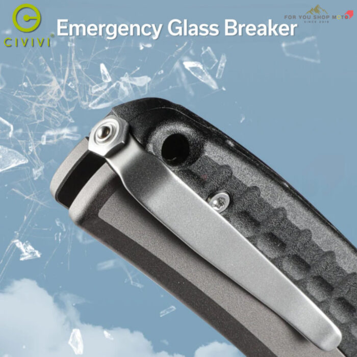 th-11134207-81zti-msjrvya5hpfk12.jpg มีดพับ CIVIVI Sentinel Strike Flipper EDC ใบมีด K110 / Damascus 3.7 นิ้ว ด้าม Aluminum & FRN ระบบ Button Lock