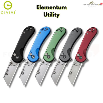 th-11134207-81zti-msll9tmjz0ga8d-2.jpg มีดพับ CIVIVI Elementum Utility ใบมีด 6Cr13 2.26 นิ้ว S/S Blade Holder ด้าม Aluminum ระบบ Button Lock Thumb Stud