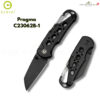มีดพับ CIVIVI Pragma EDC ใบมีด Nitro-V 2.2 นิ้ว Wharncliffe ด้าม Aluminum พร้อม Carabiner & Bottle Opener Button Lock