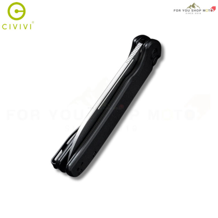 มีดพับ CIVIVI Chevalier ใบมีด 14C28N 3.46 นิ้ว ด้าม G10 / Wood ระบบ Button Lock แท้ 100% (C20022-1 / C20022-3)