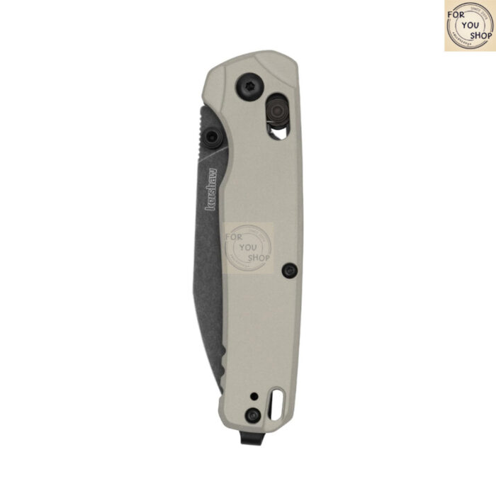 มีดพับ Kershaw Bel Air ของแท้ USA ใบมีด CPM MagnaCut 3.1 นิ้ว ระบบล็อก DuraLock พร้อมคลิปพก EDC สี Beige